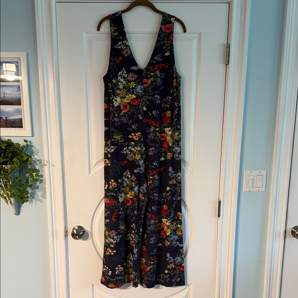 Johnny Was Calme’ Cropped Romper EUC